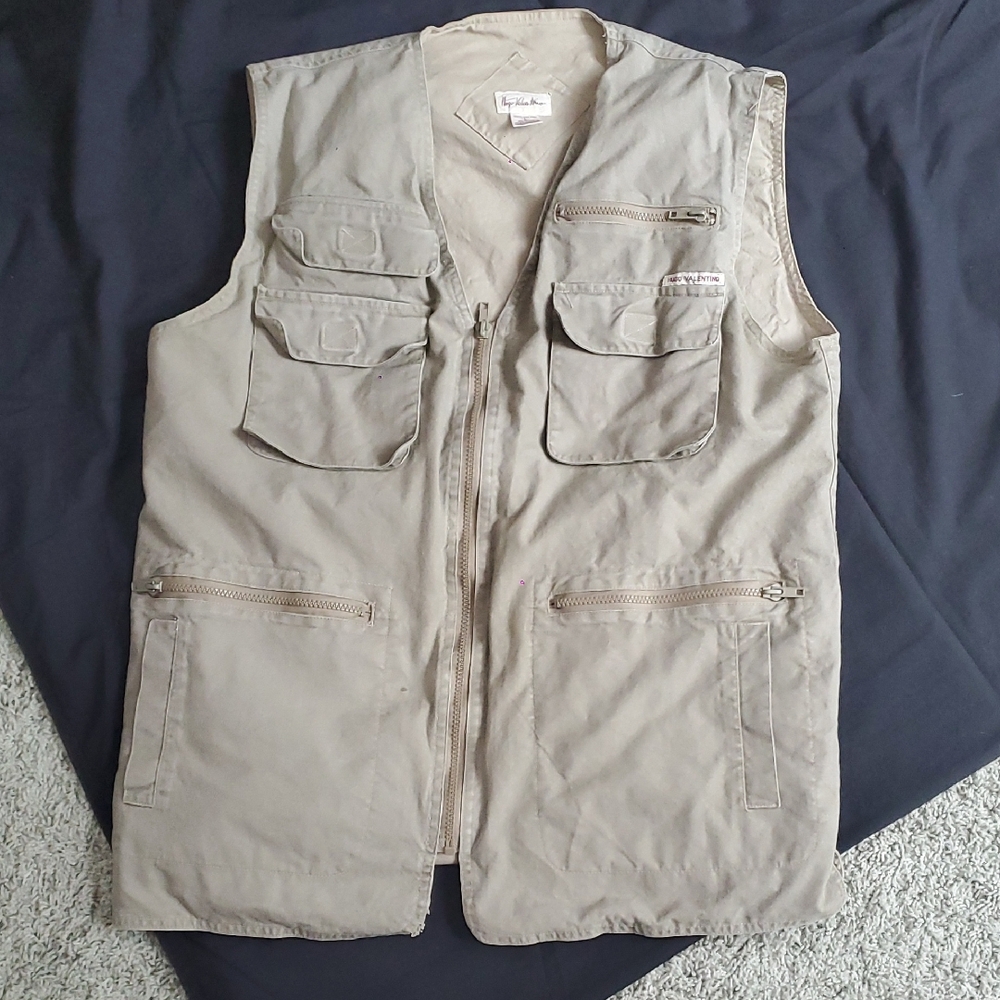 🌲🎣Valentino Khaki Outdoor Vest